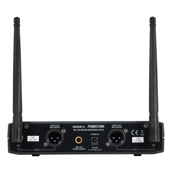 Fonestar Microfono inalambrico UHF Sonair 2MP